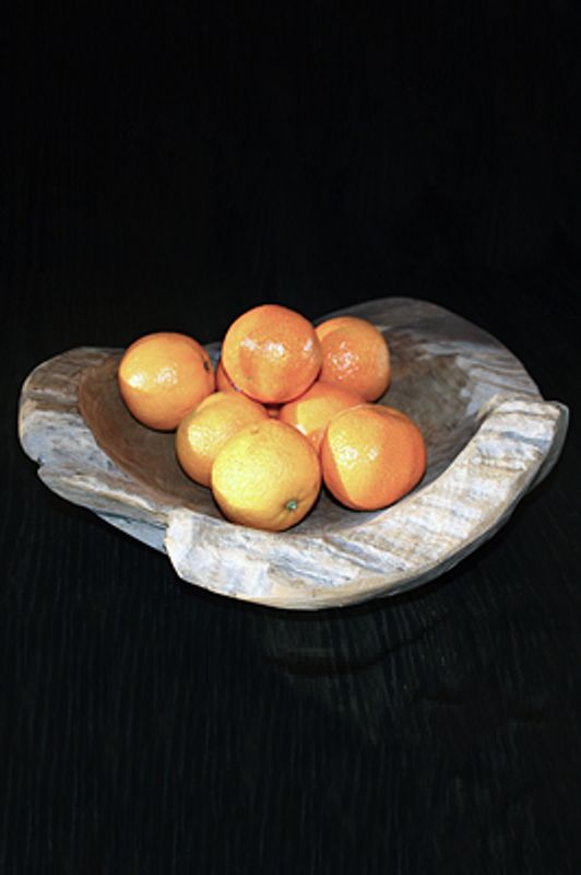 Antikk trefat - 40cm Ø